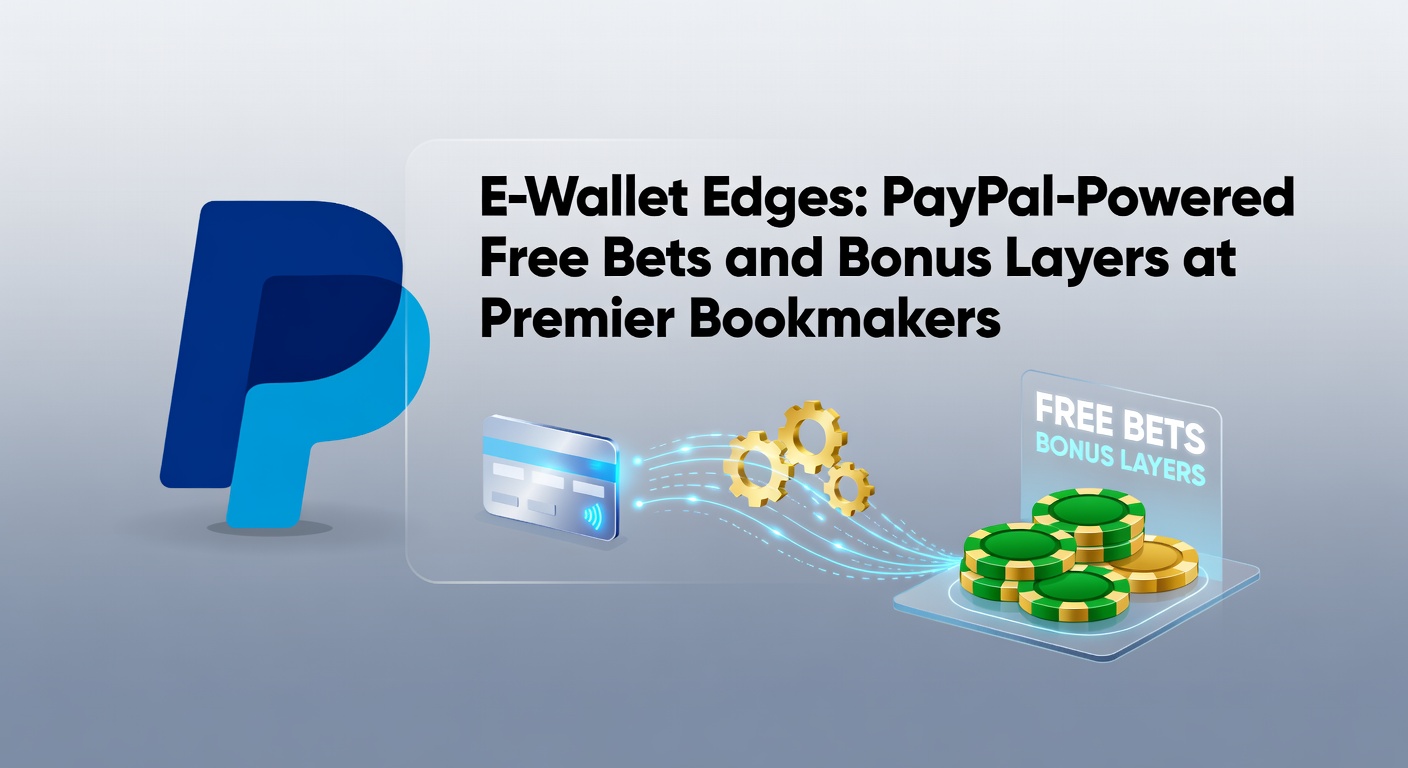 Digital wallet icons featuring PayPal alongside betting slips and bonus notifications on a sleek app interface