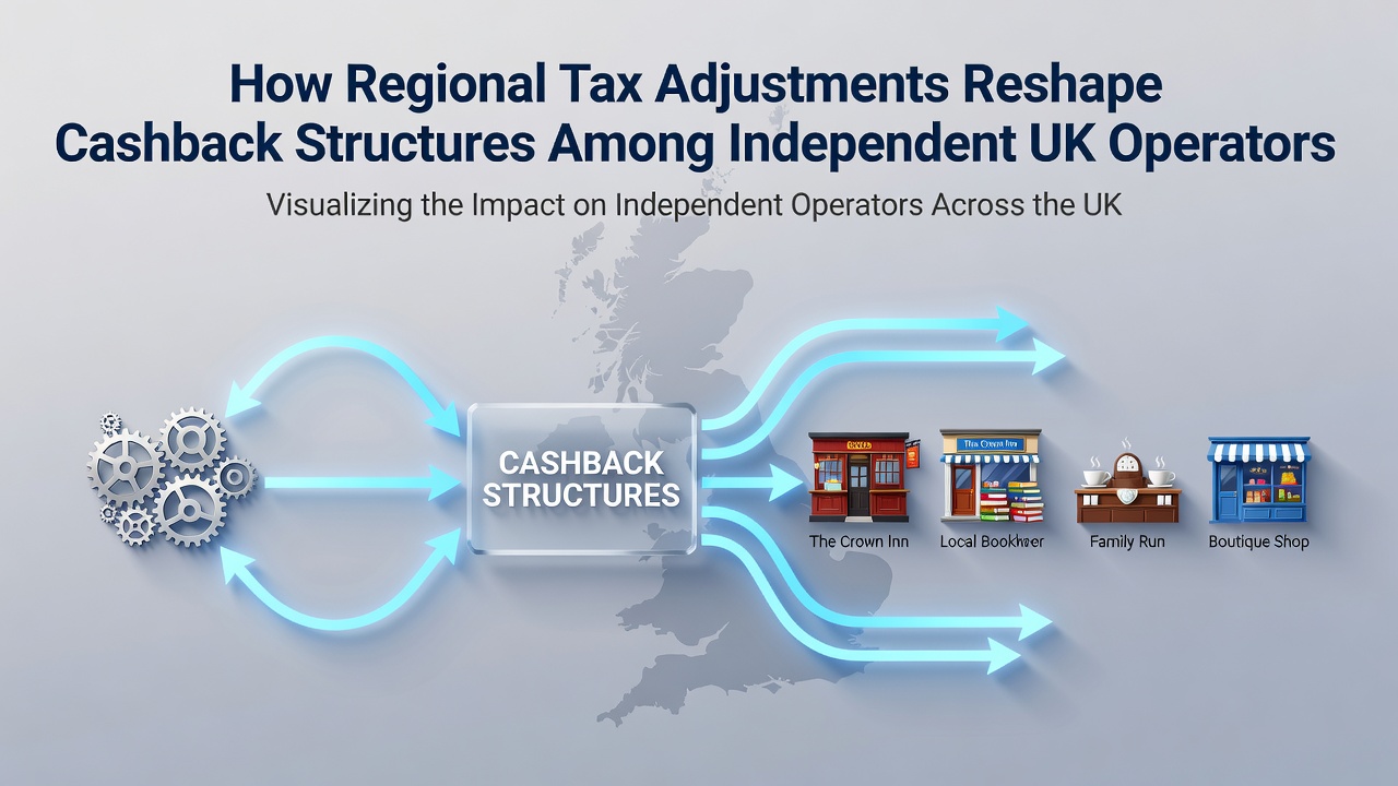 Regional tax documents and cashback charts for UK betting operators